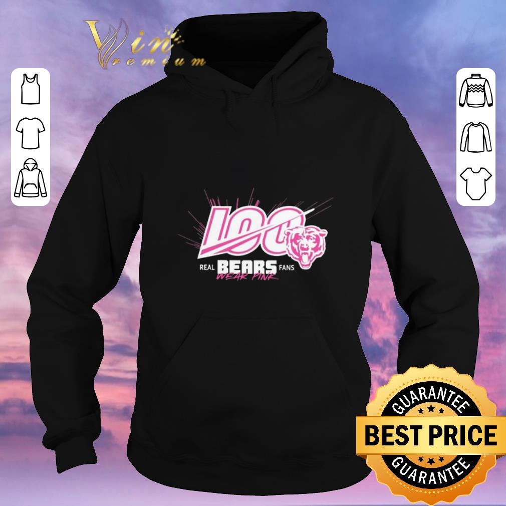 Nice Pink Breast cancer awareness 100 real Bears fans wear shirt Nice Pink Breast cancer awareness 100 real Bears fans wear shirt 4 1 - Nice Pink Breast cancer awareness 100 real Bears fans wear shirt