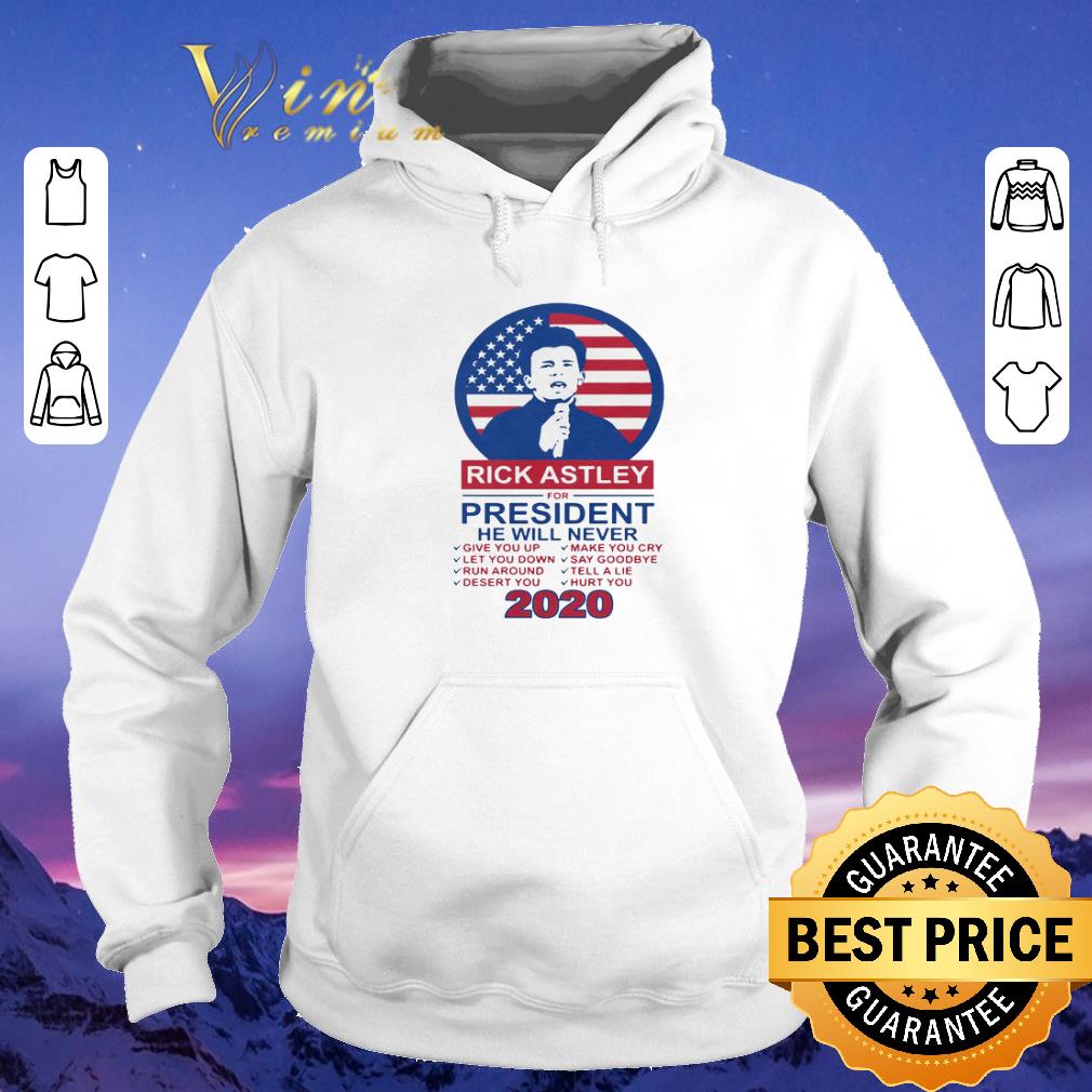 Nice Rick Astley for President 2020 Sublimated Presidential Race shirt sweater 4 - Nice Rick Astley for President 2020 Sublimated Presidential Race shirt sweater