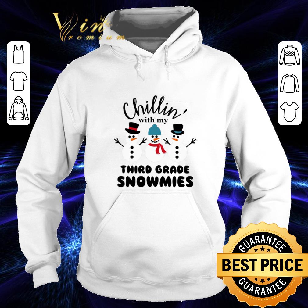Original Chillin' with my third grade Snowmies shirt Original Chillin with my third grade Snowmies shirt 4 - Original Chillin' with my third grade Snowmies shirt