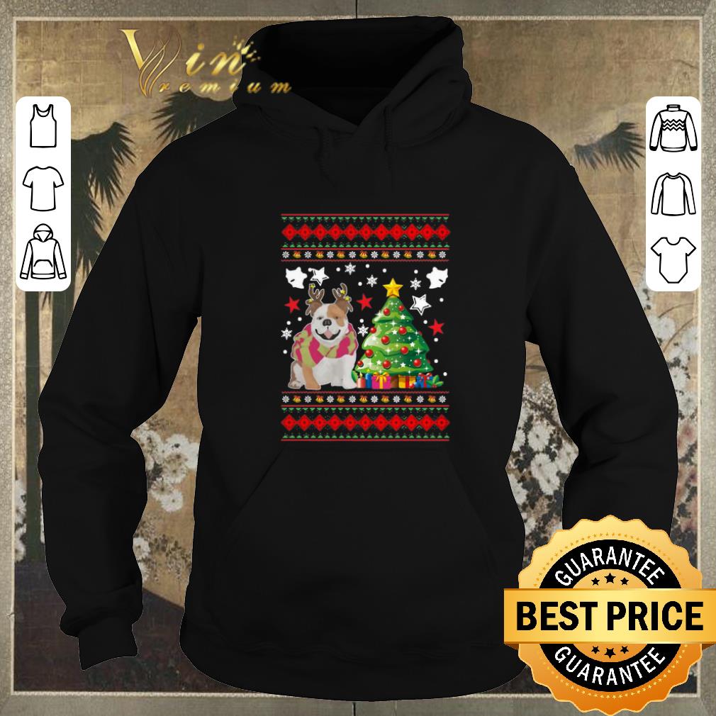 Original Christmas tree Bulldog shirt 4 1 - Original Christmas tree Bulldog shirt
