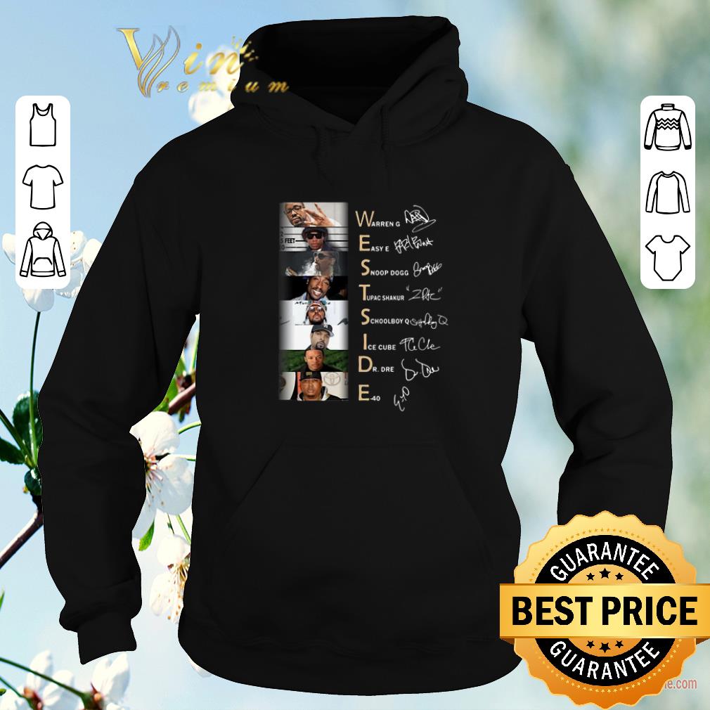Original Signatures Westside Warren G Eazy E Snoop Dogg E 40 Tupac Dr Dre shirt 4 - Original Signatures Westside Warren G Eazy-E Snoop Dogg E-40 Tupac Dr Dre shirt