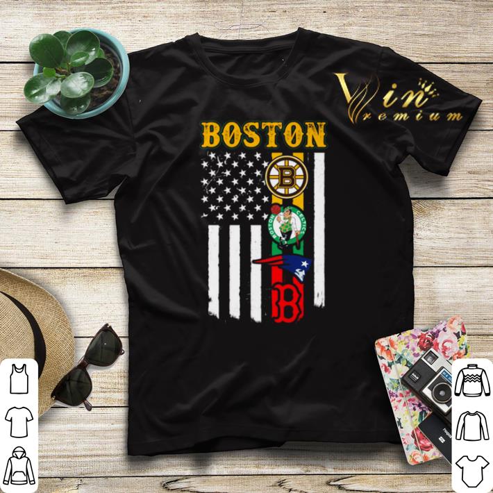 Patriots Red Sox American flag Boston Bruins Celtics shirt Patriots Red Sox American flag Boston Bruins Celtics shirt 4 - Patriots Red Sox American flag Boston Bruins Celtics shirt