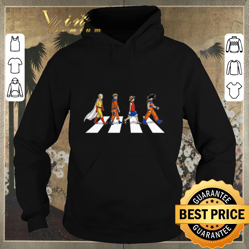 Premium Saitama Naruto Luffy Goku Abbey Road shirt sweater Premium Saitama Naruto Luffy Goku Abbey Road shirt sweater 4 - Premium Saitama Naruto Luffy Goku Abbey Road shirt sweater