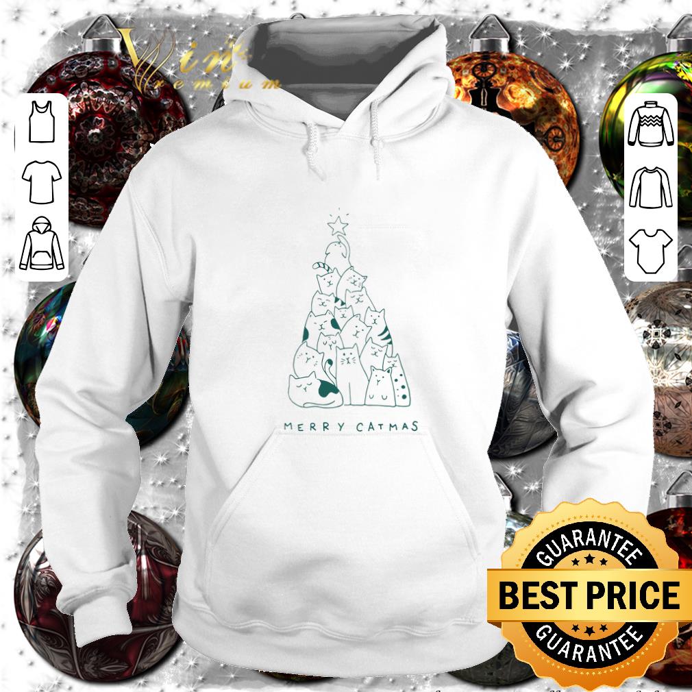 Pretty Merry Catmas Christmas Trees shirt 4 1 - Pretty Merry Catmas Christmas Trees shirt