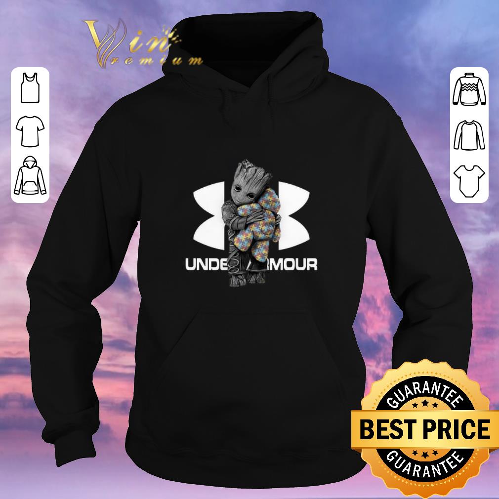 Pretty Under Armour Baby Groot Hug Teddy Bear Autism shirt sweater 4 1 - Pretty Under Armour Baby Groot Hug Teddy Bear Autism shirt sweater