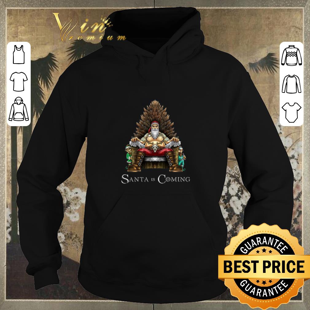 Pretty Viking Iron Thrones Santa is coming shirt sweater 4 - Pretty Viking Iron Thrones Santa is coming shirt sweater