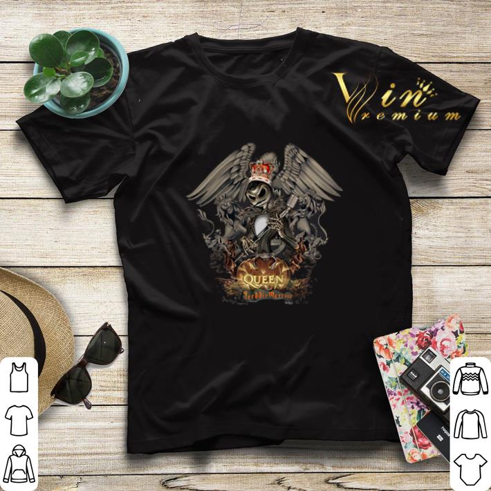 Queen Freddie Mercury Jack Skellington shirt 4 - Queen Freddie Mercury Jack Skellington shirt