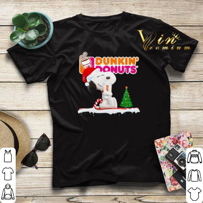 Snoopy drink Dunkin Donuts Christmas shirt sweater 4 - Snoopy drink Dunkin' Donuts Christmas shirt sweater
