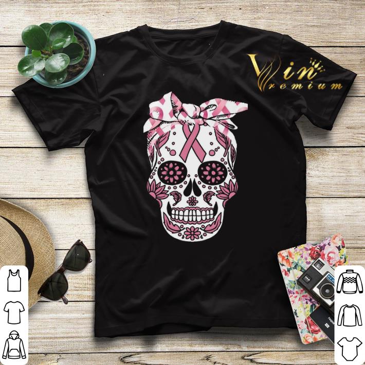 Sugar skull Breast Cancer Awareness shirt sweater Sugar skull Breast Cancer Awareness shirt sweater 4 - Sugar skull Breast Cancer Awareness shirt sweater