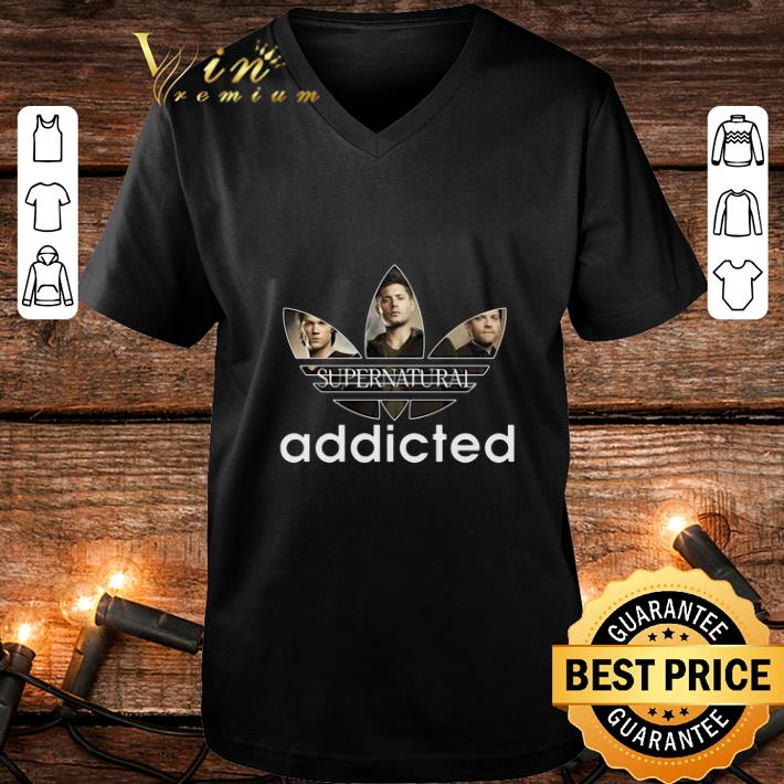 Supernatural Addicted Adidas shirt 4 - Supernatural Addicted Adidas shirt