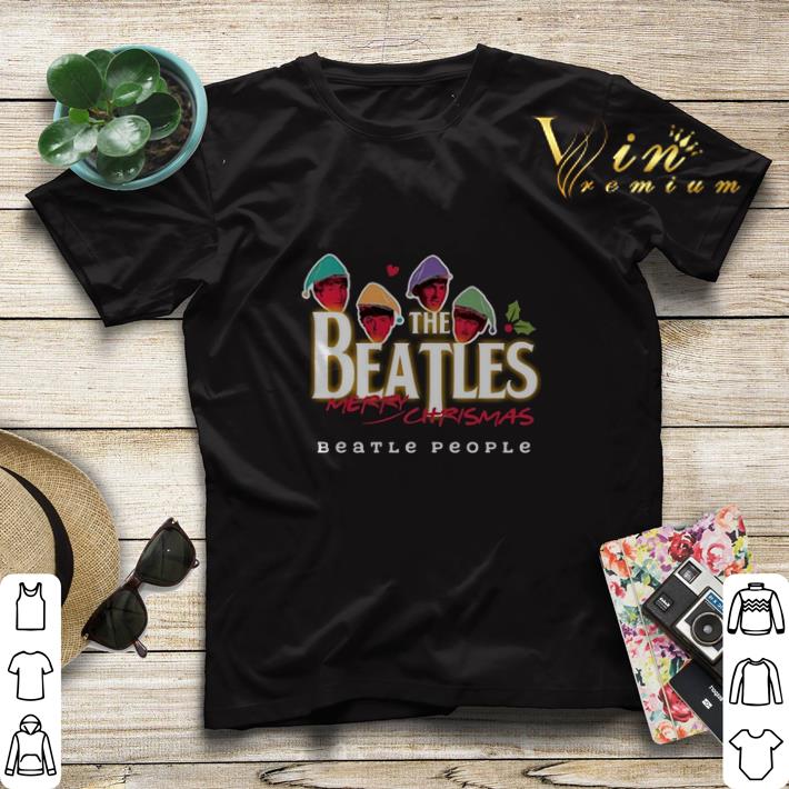 The Beatles Merry Christmas Beatle People shirt sweater 4 - The Beatles Merry Christmas Beatle People shirt sweater