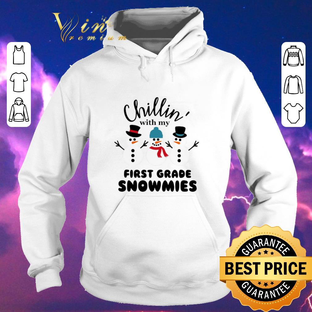 Top Snowman Chillin with my first grade Snowmies shirt sweater 4 - Top Snowman Chillin' with my first grade Snowmies shirt sweater