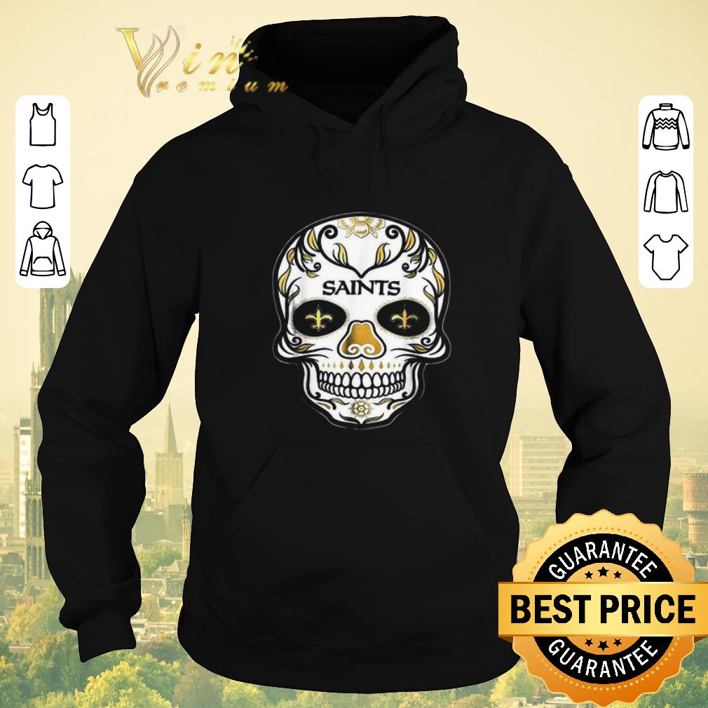 Awesome Sugar Skull New Orleans Saints shirt sweater Awesome Sugar Skull New Orleans Saints shirt sweater 4 - Awesome Sugar Skull New Orleans Saints shirt sweater