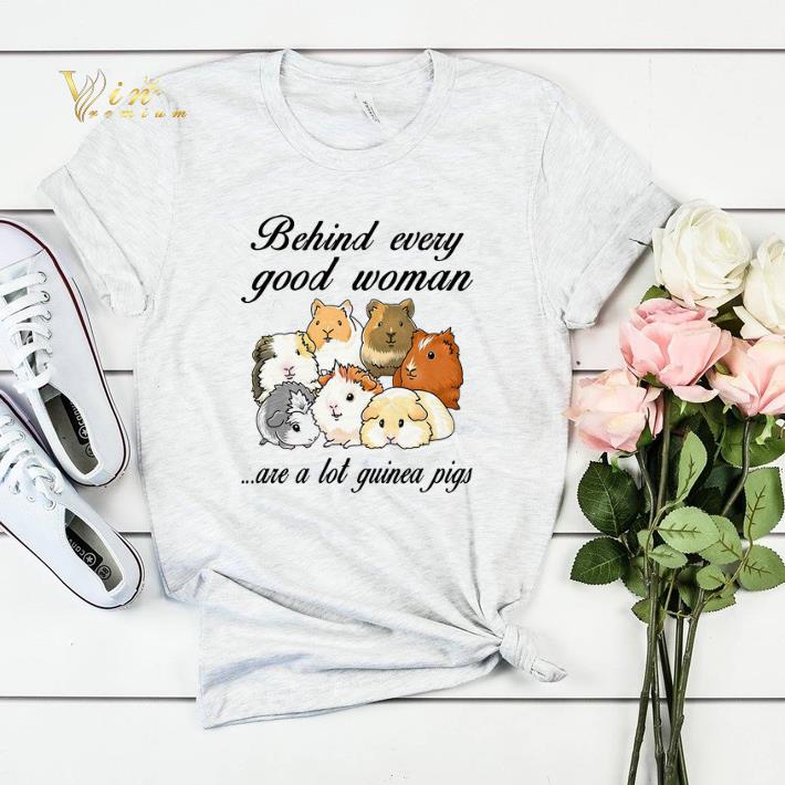 Behind every good woman are a lot guinea pigs shirt sweater 4 - Behind every good woman are a lot guinea pigs shirt sweater