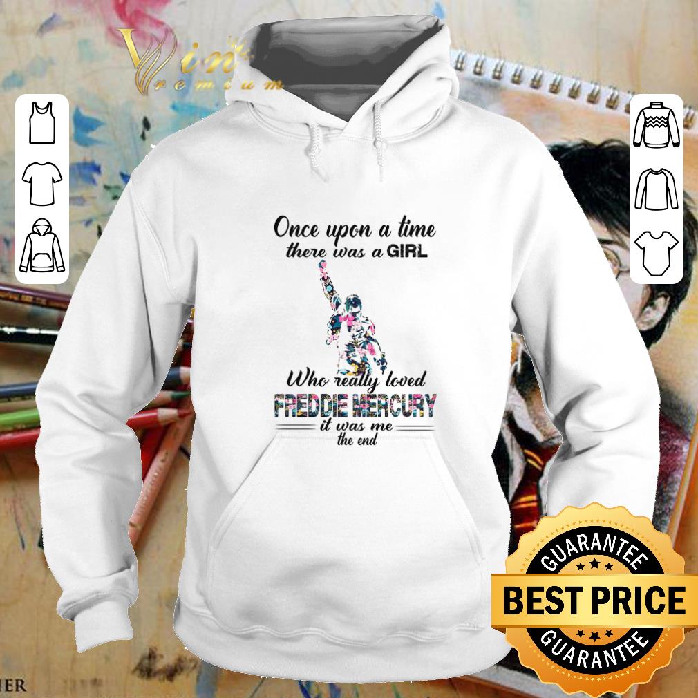 Best Once upon a time there was a girl who really love Freddie Mercury shirt 4 - Best Once upon a time there was a girl who really love Freddie Mercury shirt
