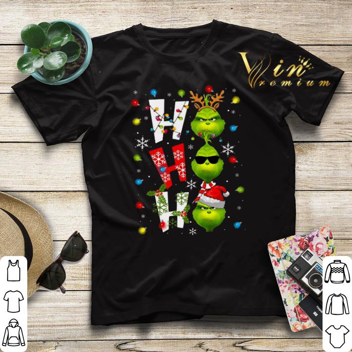 Christmas Grinch ho ho ho shirt 4 - Christmas Grinch ho ho ho shirt