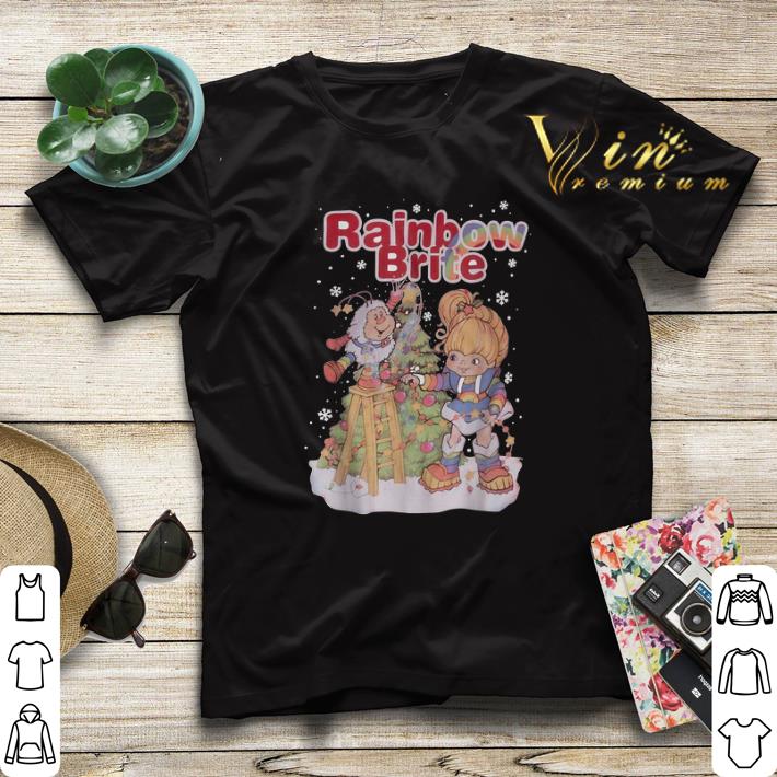 Christmas Tree Rainbow Brite shirt 4 - Christmas Tree Rainbow Brite shirt