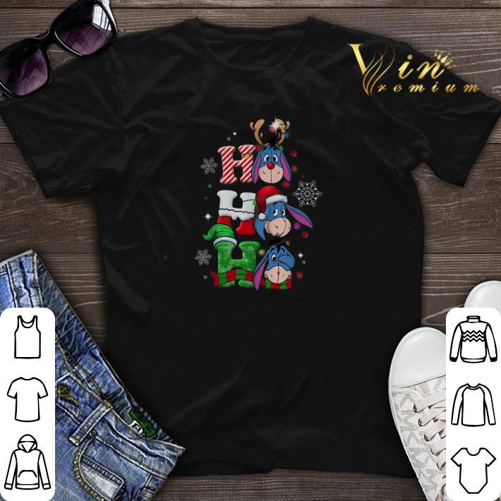 Eeyore Ho Ho Ho Santa Reindeer Christmas shirt sweater 1 - Eeyore Ho Ho Ho Santa Reindeer Christmas shirt sweater