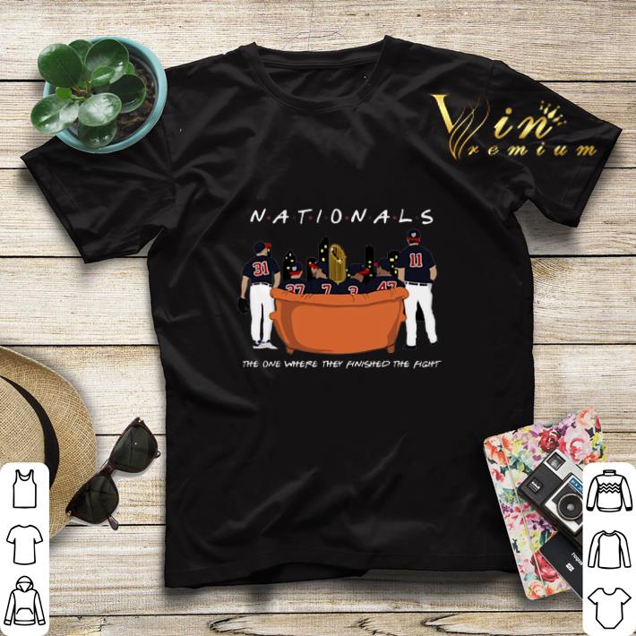 Friends Washington Nationals the one where they finished the fight shirt sweater 4 - Friends Washington Nationals the one where they finished the fight shirt sweater