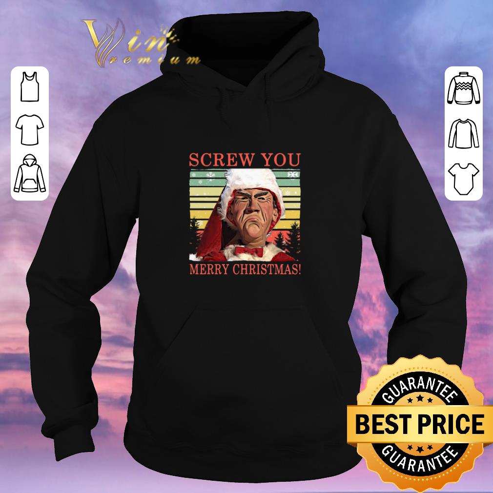 Funny Jeff Dunham Screw You Merry Christmas shirt sweater Funny Jeff Dunham Screw You Merry Christmas shirt sweater 4 - Funny Jeff Dunham Screw You Merry Christmas shirt sweater