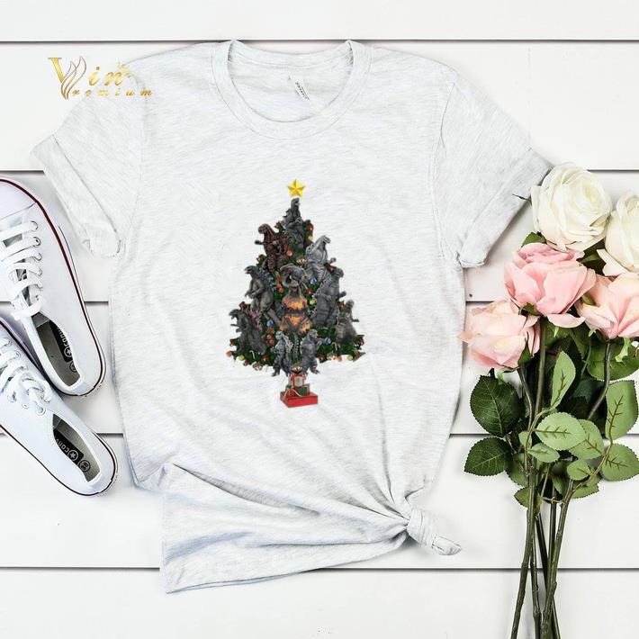 Godzilla Christmas Tree shirt sweater 4 - Godzilla Christmas Tree shirt sweater