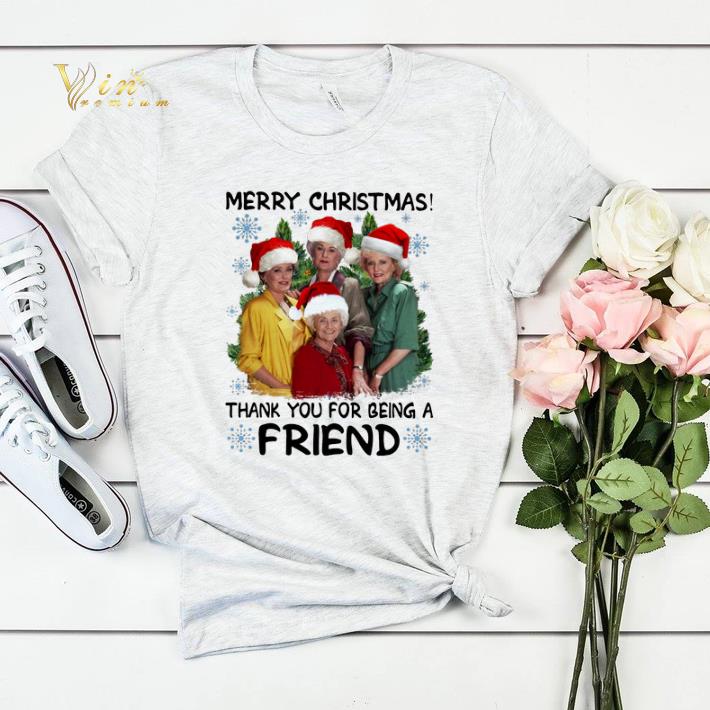 Golden girl Merry Christmas thank you for being a friend shirt sweater Golden girl Merry Christmas thank you for being a friend shirt sweater 4 - Golden girl Merry Christmas thank you for being a friend shirt sweater