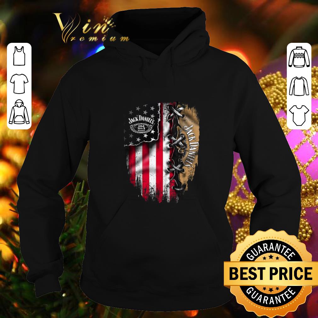 Hot Jack Daniel's inside American flag shirt Hot Jack Daniel s inside American flag shirt 4 - Hot Jack Daniel's inside American flag shirt