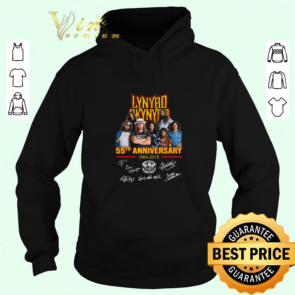 Hot Lynyrd Skynyrd 55th anniversary 1964 2019 signatures shirt sweater 2019 4 - Hot Lynyrd Skynyrd 55th anniversary 1964-2019 signatures shirt sweater 2019