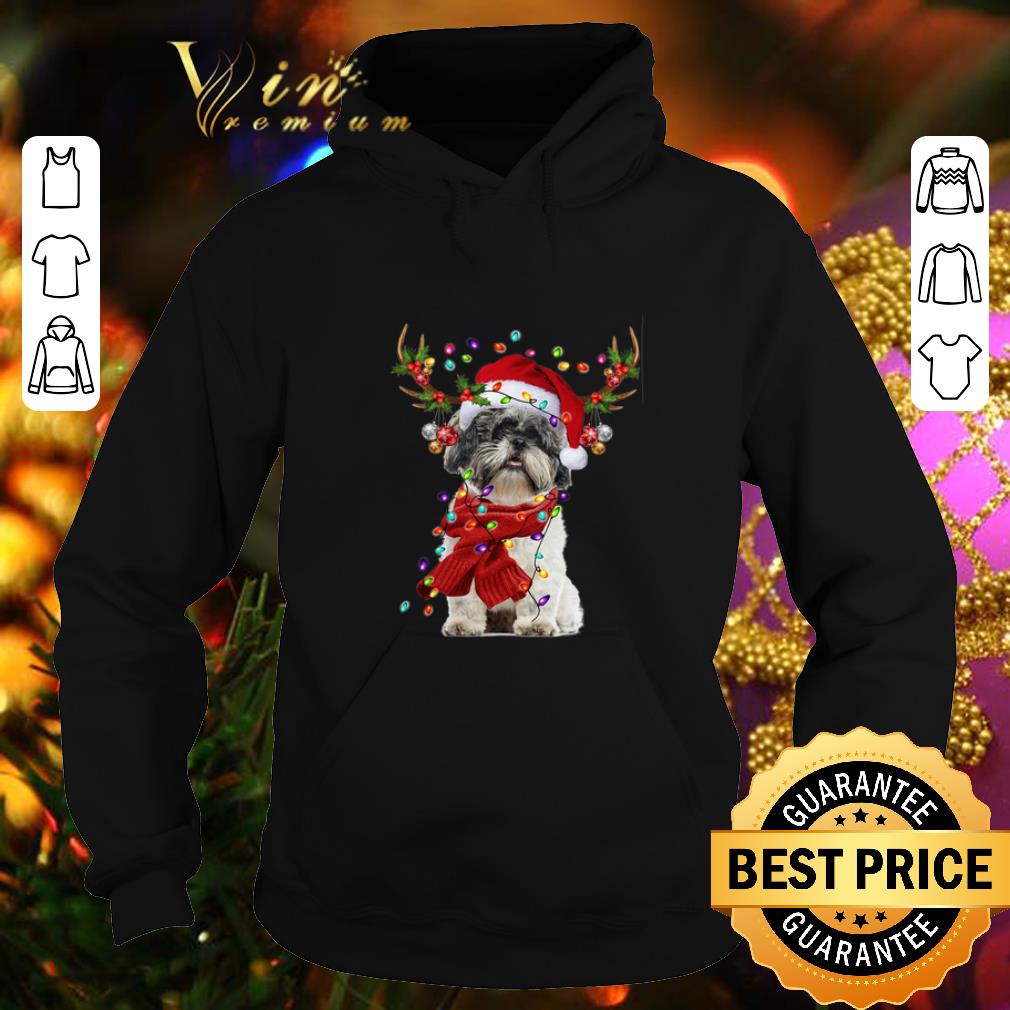 Hot Shih Tzu Reindeer Christmas shirt 4 - Hot Shih Tzu Reindeer Christmas shirt