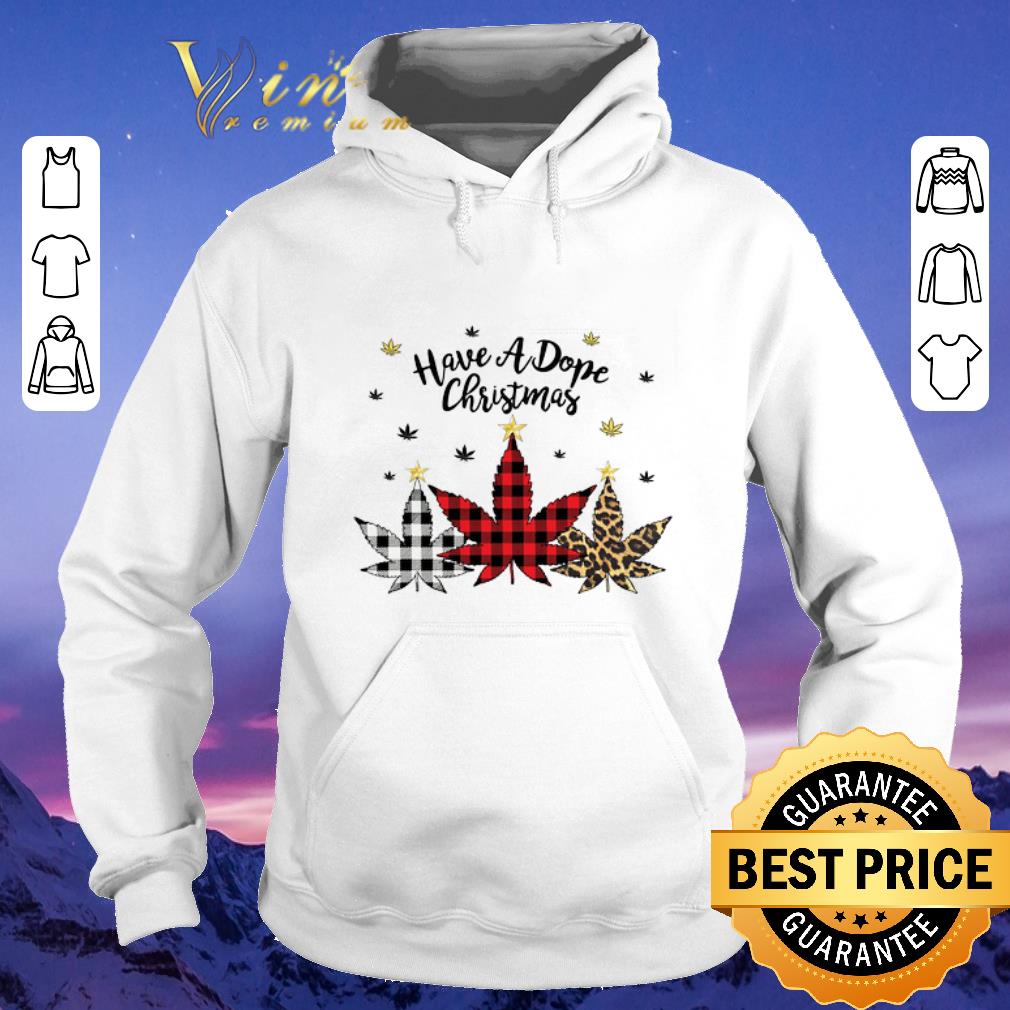 Hot Weeds have a dope Christmas Leopard Pattern shirt 4 - Hot Weeds have a dope Christmas Leopard Pattern shirt
