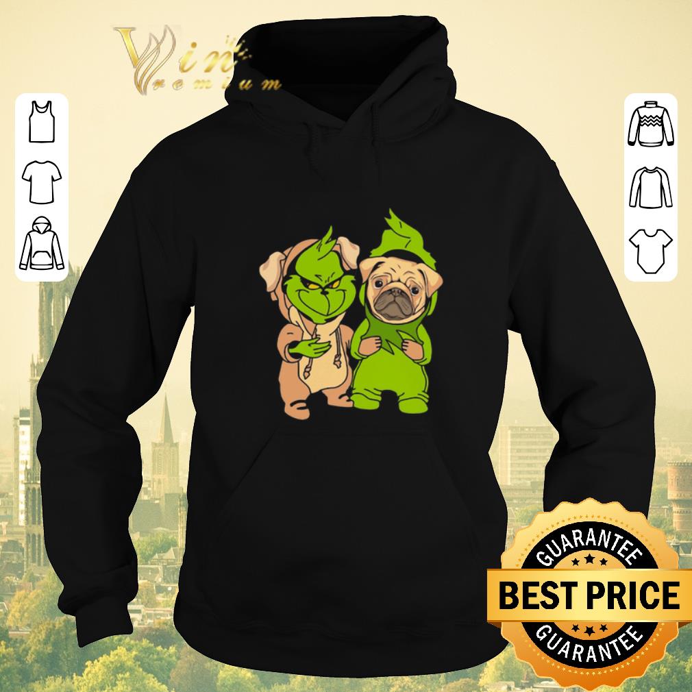 Official Baby Grinch and Pug dog shirt sweater Official Baby Grinch and Pug dog shirt sweater 4 - Official Baby Grinch and Pug dog shirt sweater