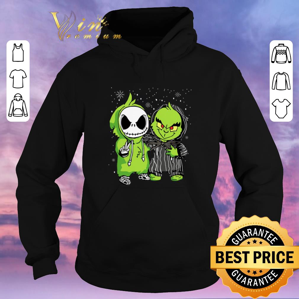 Official Christmas Baby Jack Skellington and Grinch shirt Official Christmas Baby Jack Skellington and Grinch shirt 4 - Official Christmas Baby Jack Skellington and Grinch shirt