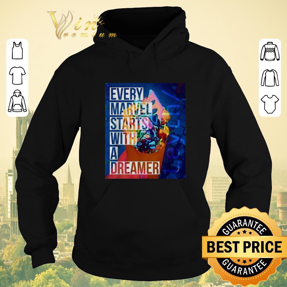 Official Leyth every Marvel starts with a dreamer shirt sweater 4 - Official Leyth every Marvel starts with a dreamer shirt sweater
