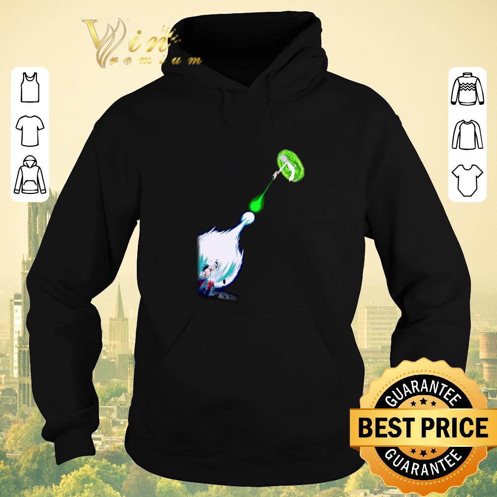 Official Son Goku Kamehameha Rick Sanchez shirt sweater 4 - Official Son Goku Kamehameha Rick Sanchez shirt sweater