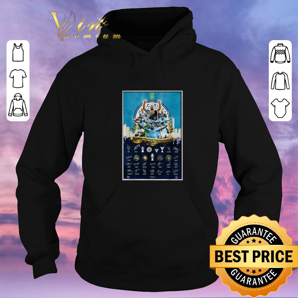 Official Thank you for the memories Manchester city 125 years 1894 2019 shirt 4 - Official Thank you for the memories Manchester city 125 years 1894 2019 shirt
