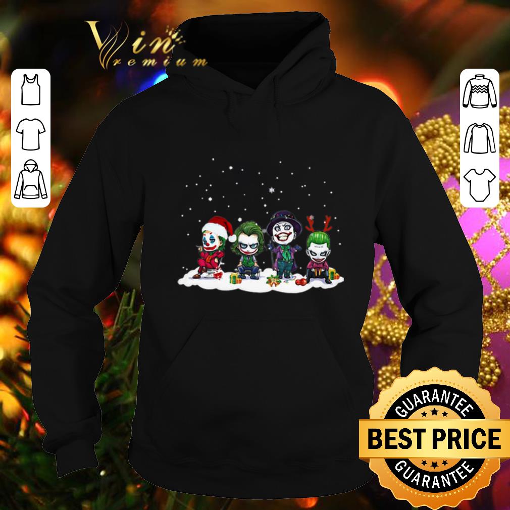 Original Joker chibi characters Christmas shirt Original Joker chibi characters Christmas shirt 4 - Original Joker chibi characters Christmas shirt