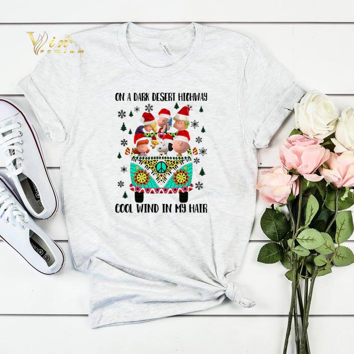 Peanuts on a dark desert highway cool wind in my hair Christmas shirt sweater Peanuts on a dark desert highway cool wind in my hair Christmas shirt sweater 4 - Peanuts on a dark desert highway cool wind in my hair Christmas shirt sweater