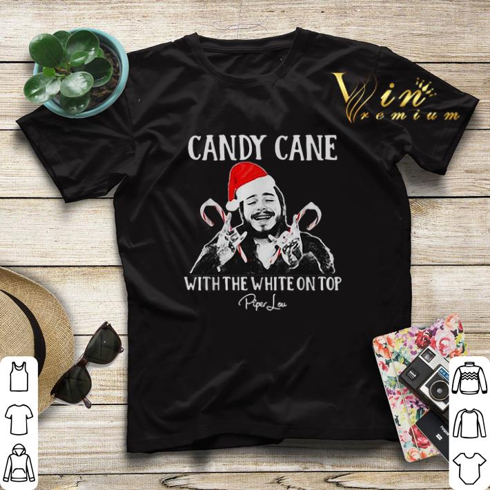 Post Malone Candy Cane with the white on top Christmas shirt sweater 4 - Post Malone Candy Cane with the white on top Christmas shirt sweater