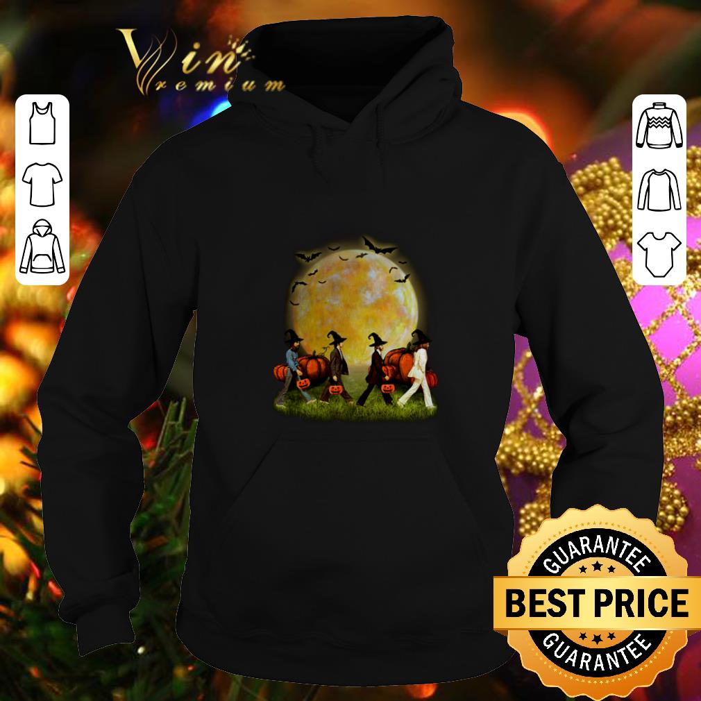 Premium The Beatles Abbey Road Moon Pumpkins Halloween shirt 4 - Premium The Beatles Abbey Road Moon Pumpkins Halloween shirt
