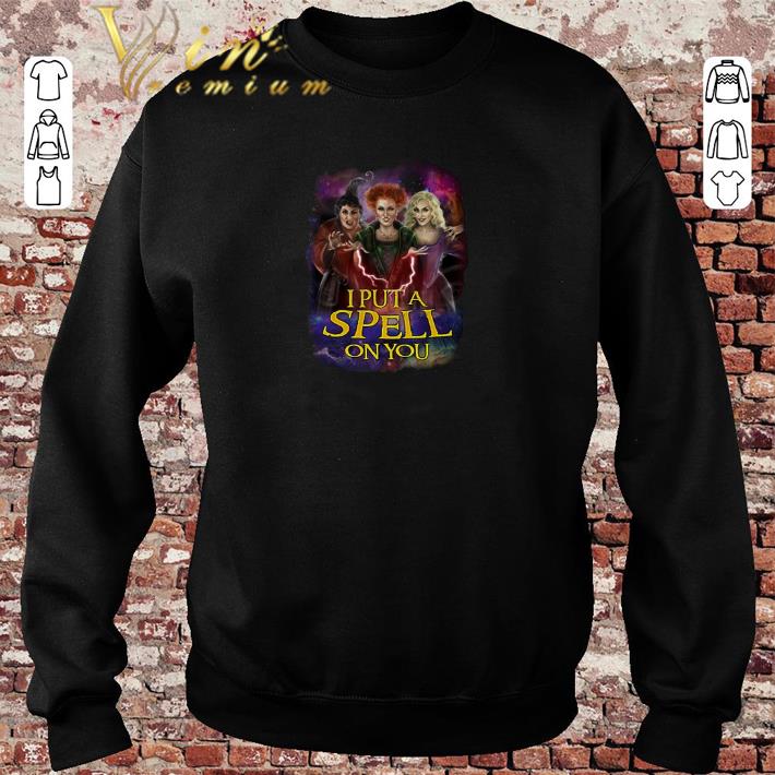 Pretty I put a spell on you Hocus Pocus shirt sweater 2019 4 - Pretty I put a spell on you Hocus Pocus shirt sweater 2019