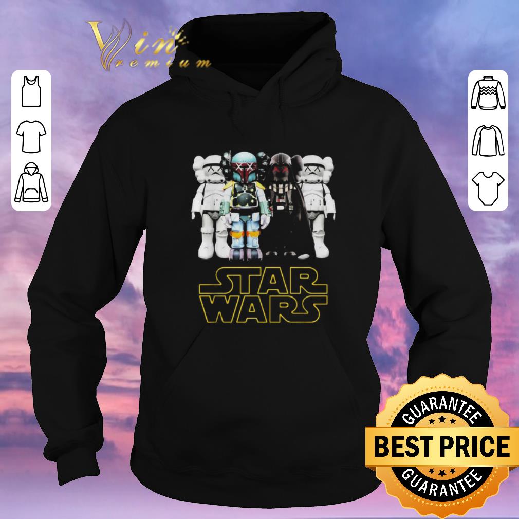 Pretty Kaws Star Wars Stormtrooper Boba Fett Darth Vader shirt sweater 4 - Pretty Kaws Star Wars Stormtrooper Boba Fett Darth Vader shirt sweater