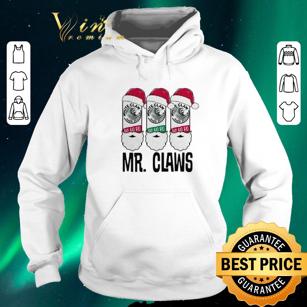 Pretty Santa Mr Claws White Claw ho ho ho shirt sweater 4 - Pretty Santa Mr. Claws White Claw ho ho ho shirt sweater