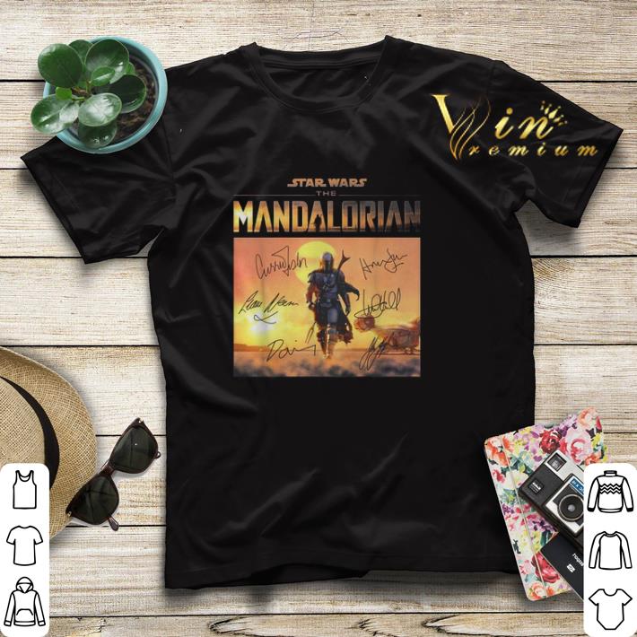 Signatures Star Wars the Mandalorian shirt 4 - Signatures Star Wars the Mandalorian shirt