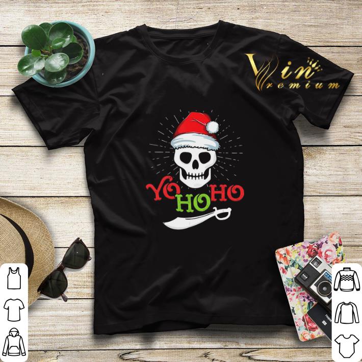 Skull Yo Ho Ho Pirate Boat Cruise Christmas shirt sweater 4 - Skull Yo Ho Ho Pirate Boat Cruise Christmas shirt sweater