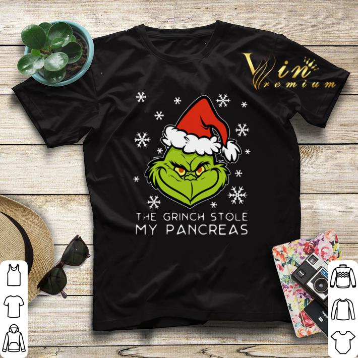 The Grinch stole my pancreas Christmas shirt sweater 4 - The Grinch stole my pancreas Christmas shirt sweater