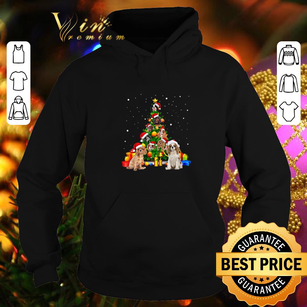 Top Cavalier King Charles Spaniels Christmas Tree gift shirt 4 - Top Cavalier King Charles Spaniels Christmas Tree gift shirt