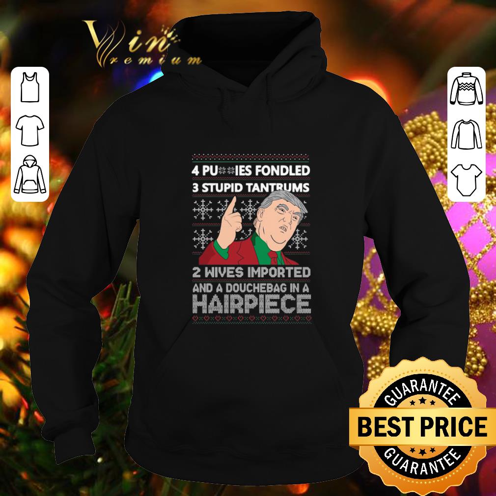 Top Donald Trump 4PU IES Fondled 3 Stupid Tantrums Ugly Christmas sweater 4 - Top Donald Trump 4PU IES Fondled 3 Stupid Tantrums Ugly Christmas sweater