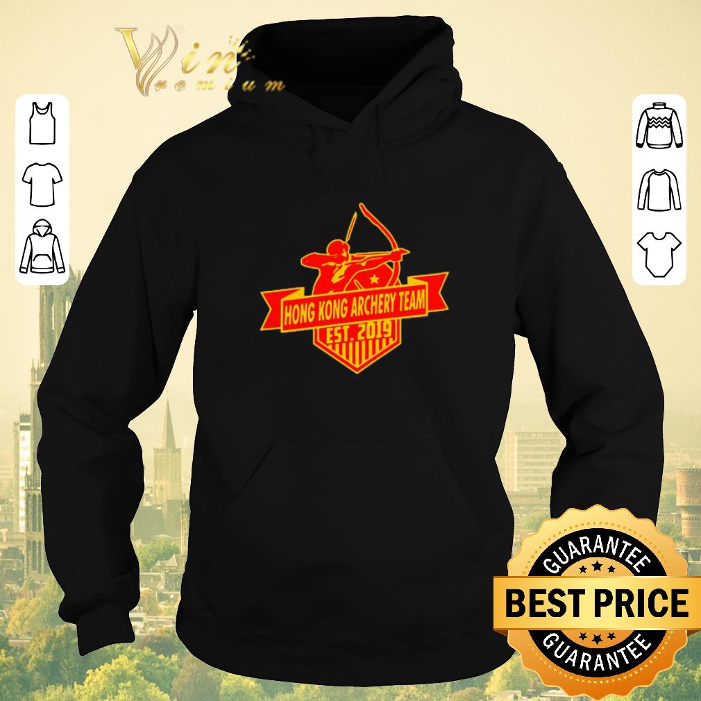 Top Hong Kong Archery Team Est 2019 shirt 4 - Top Hong Kong Archery Team Est 2019 shirt