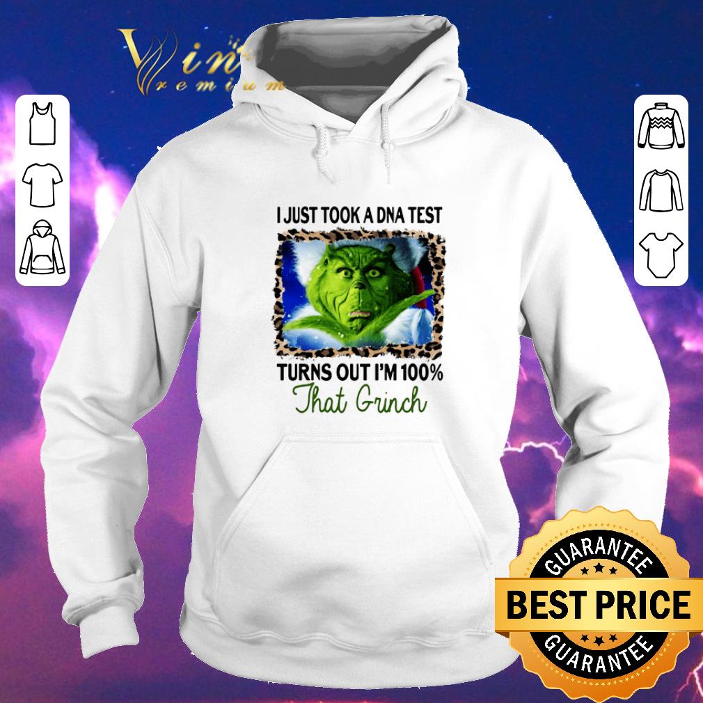 Top I Just Took A DNA Test Turns Out I m 100 That Grinch Christmas shirt sweater 4 - Top I Just Took A DNA Test Turns Out I'm 100 That Grinch Christmas shirt sweater