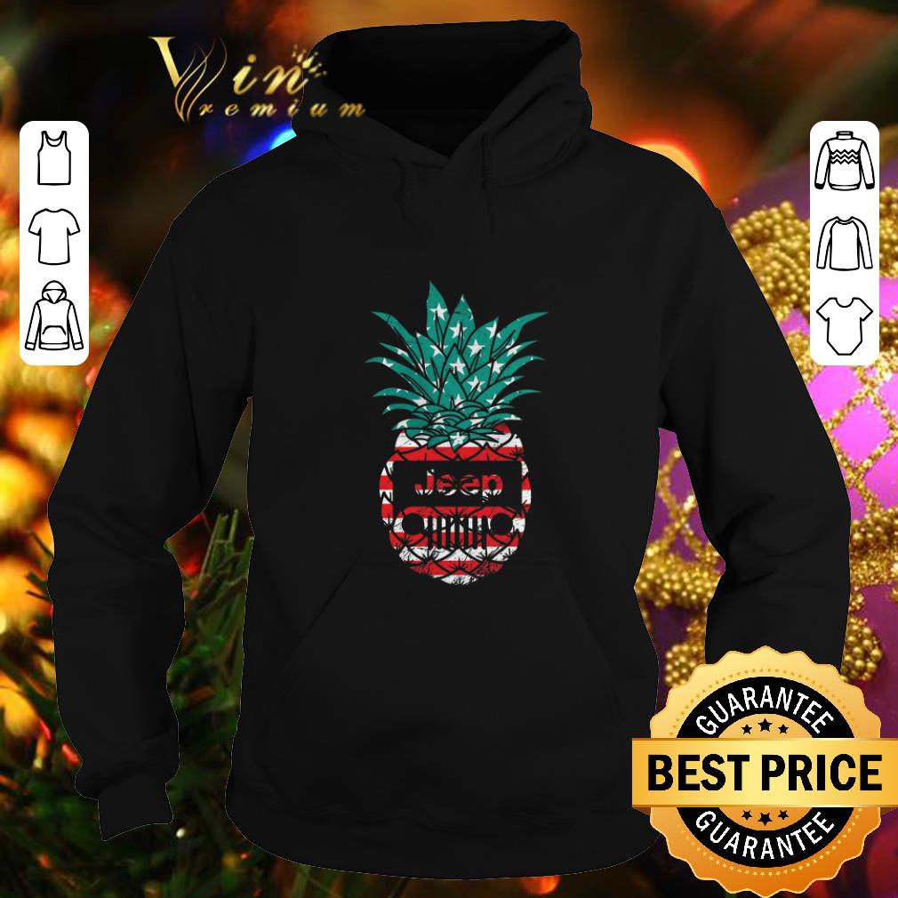 Top Jeep pineapple American flag shirt Top Jeep pineapple American flag shirt 4 - Top Jeep pineapple American flag shirt